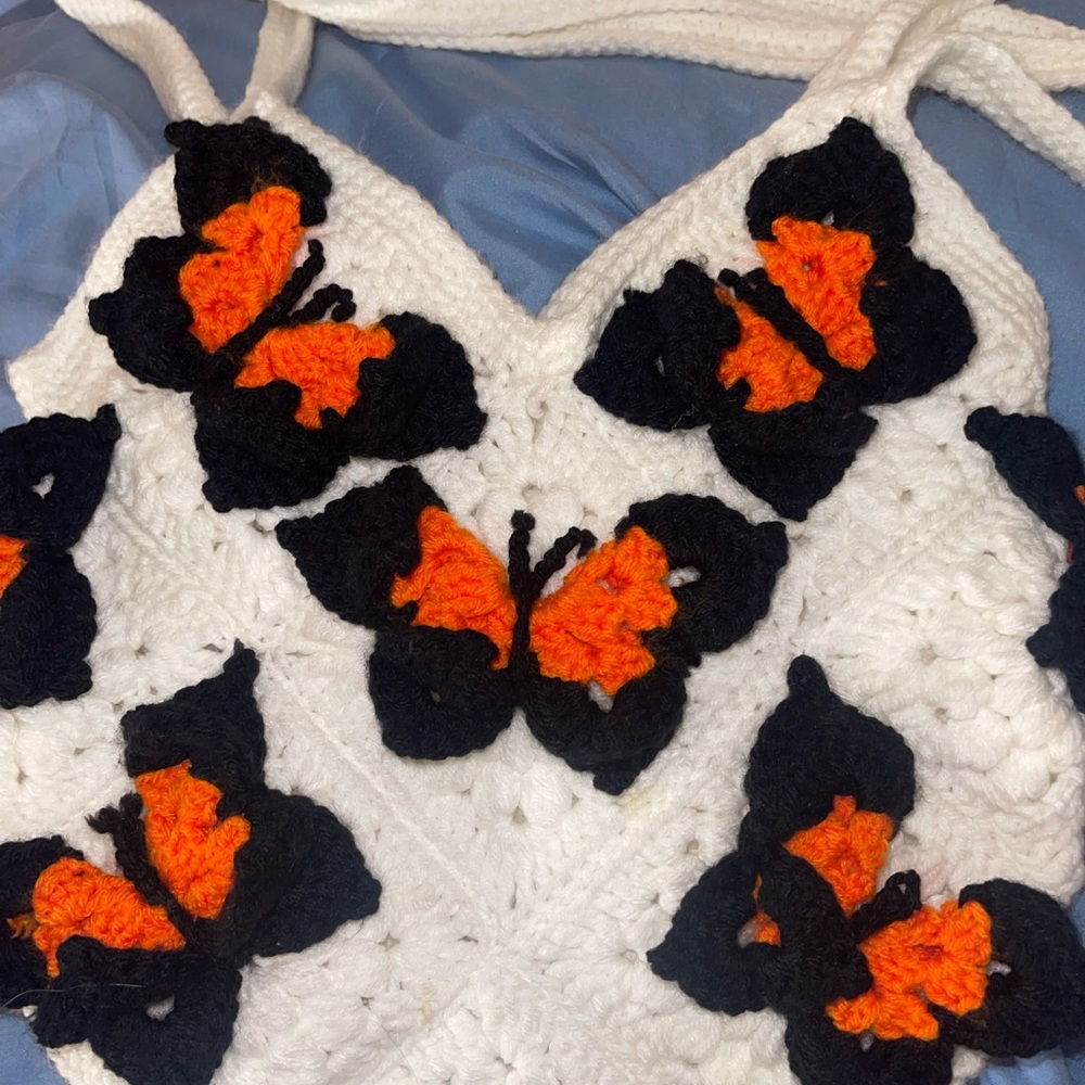handmade crocheted bag!